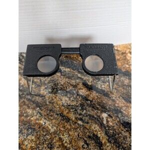 WWII collectible - map glasses - Abrams Instrument Co - WWII Navy - military